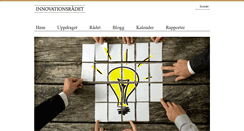 Desktop Screenshot of innovationsradet.se