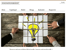 Tablet Screenshot of innovationsradet.se